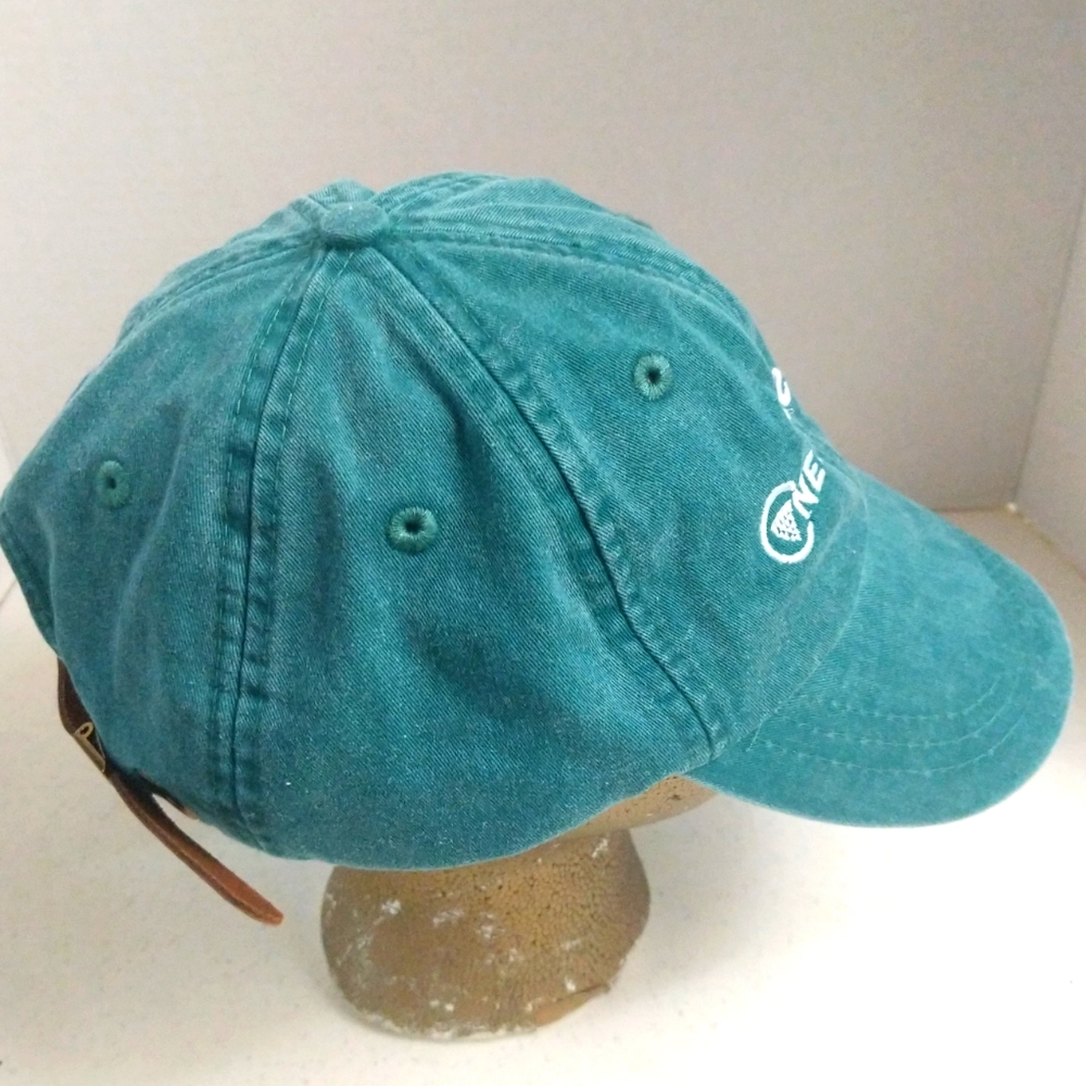 Denim Cap Blue  NE Lineage Strap-back Distressed